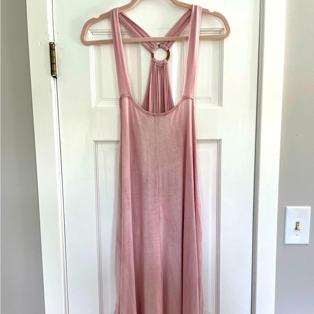 Mauve Halter Dress